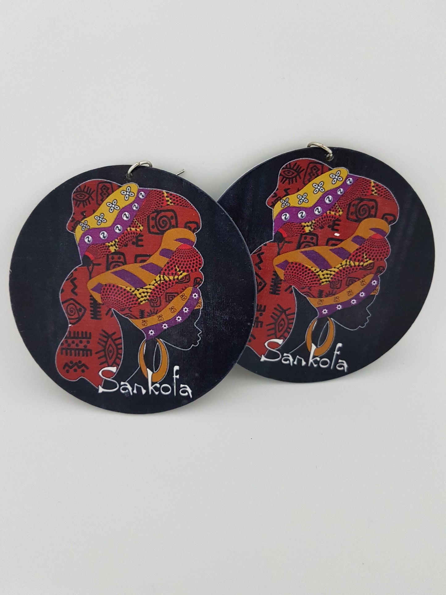 OHEMAA - African Woman Art Earrings