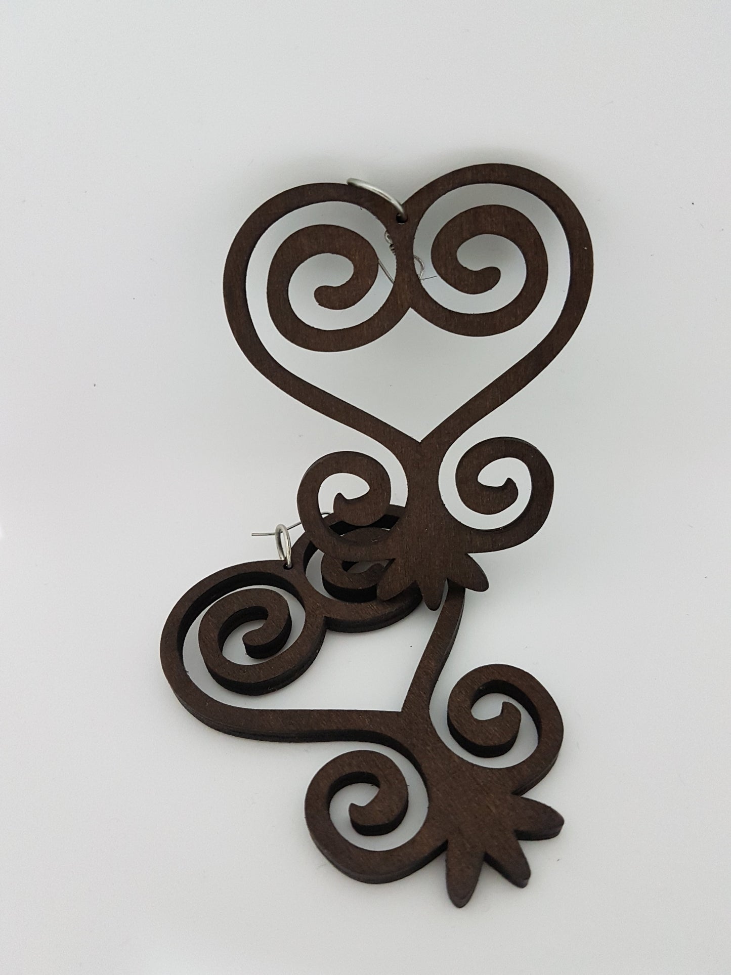 Sankofa Adinkra Symbol Earrings
