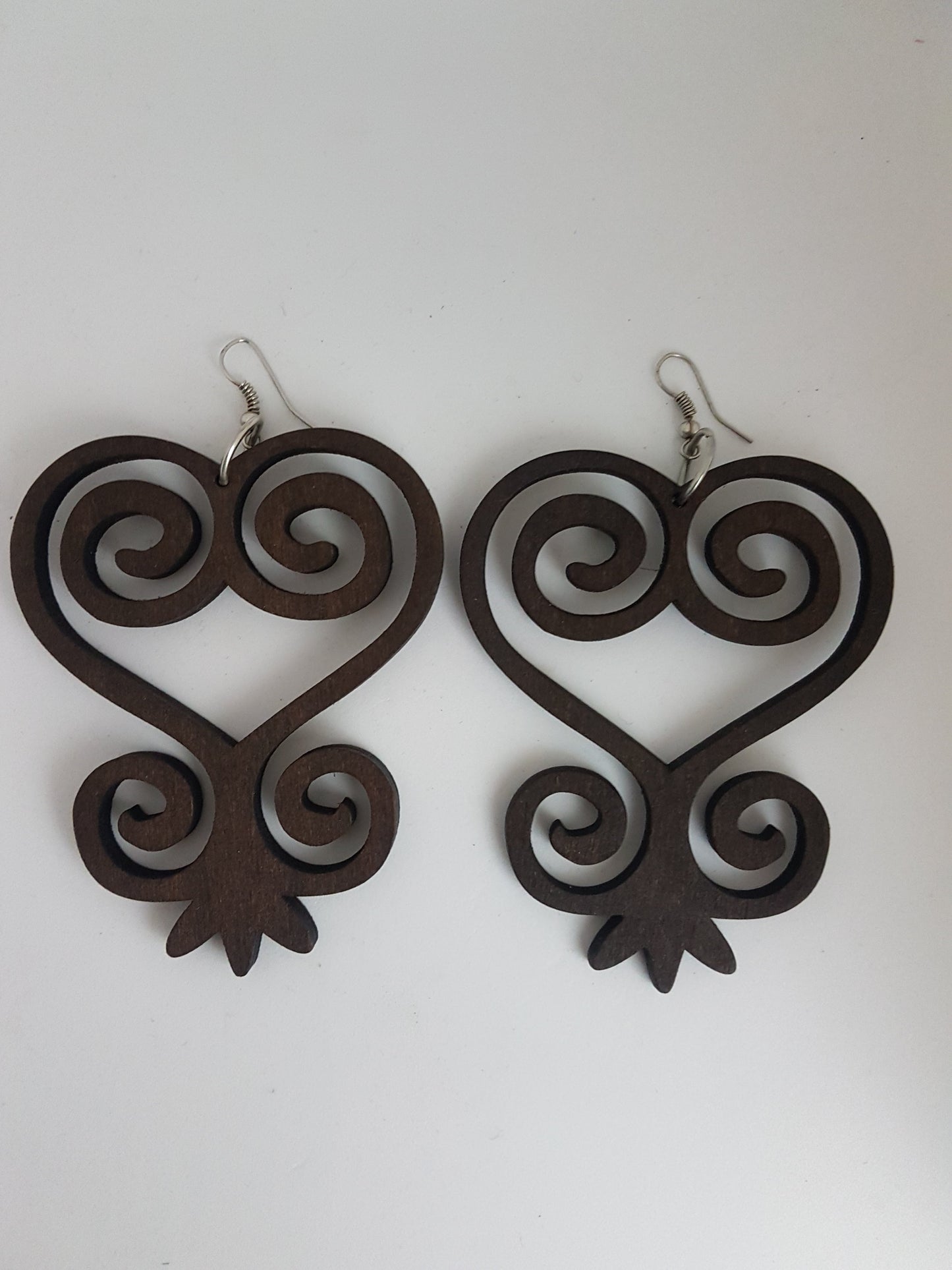 Sankofa Adinkra Symbol Earrings