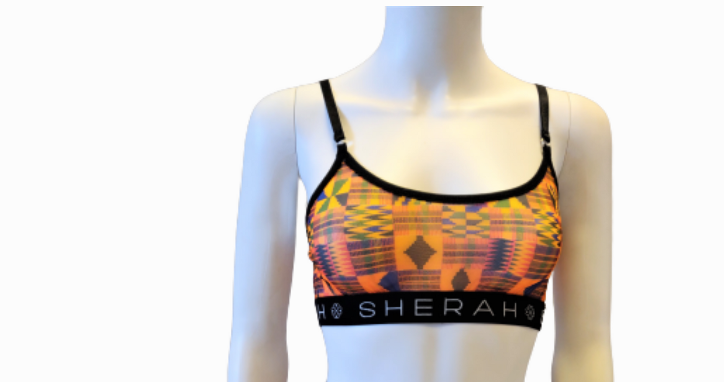 Asantewaa Lounge Crop Top Bralette