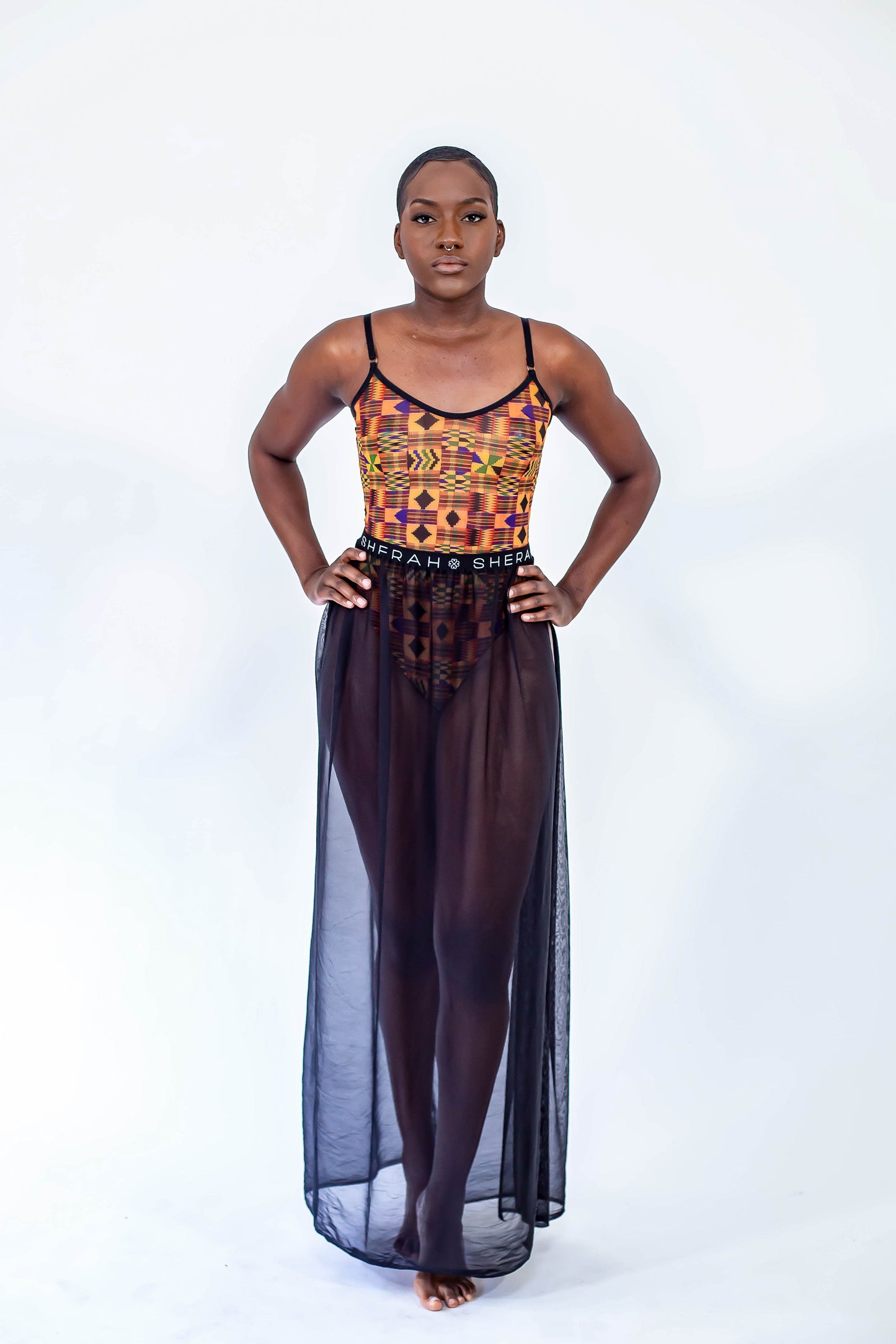 Mukaya Cover Up Mesh Skirt