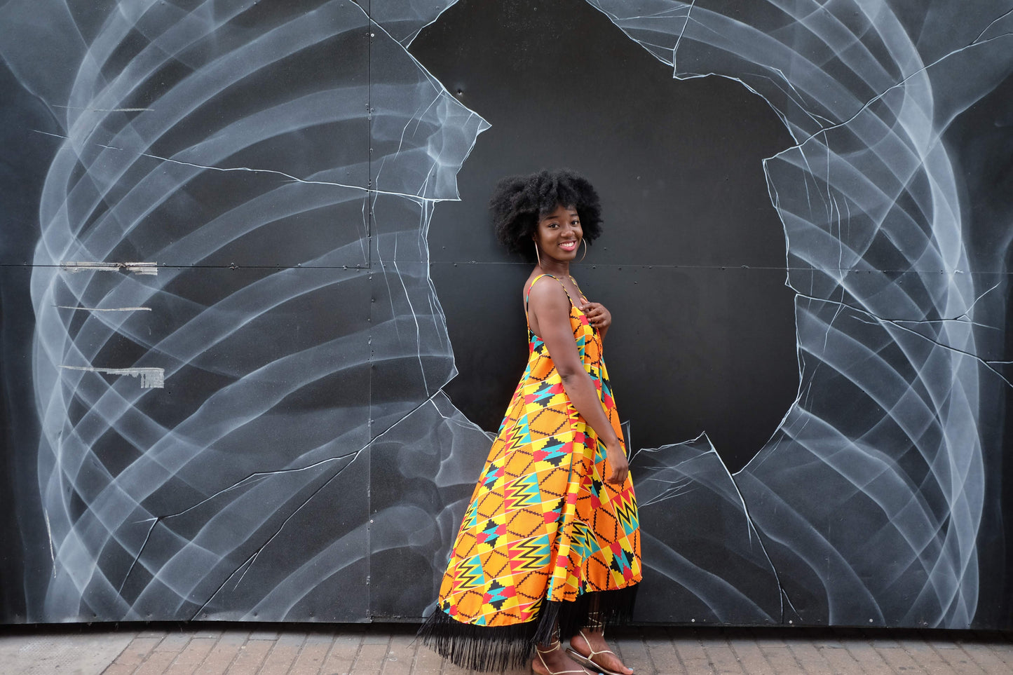 L A N T H E - Circle Dress