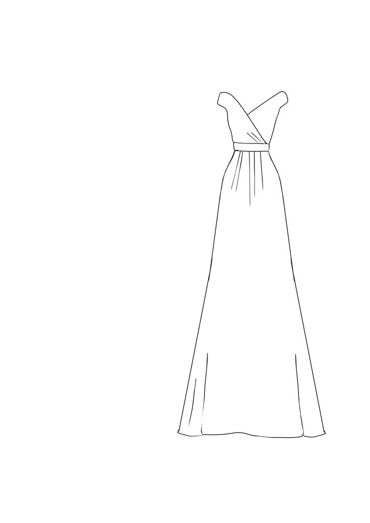 K A Y S H A - Wrap Maxi Dress