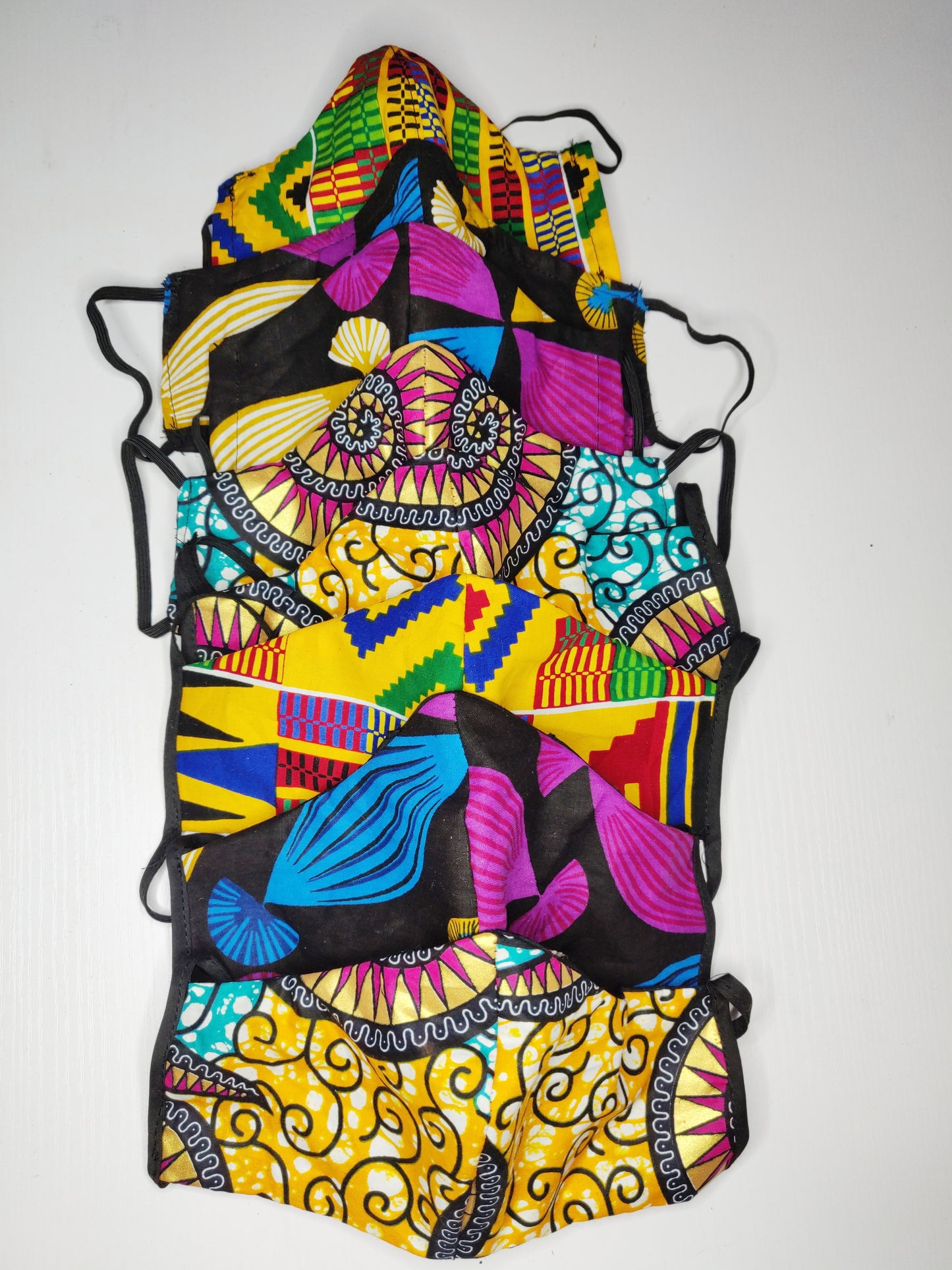 E N I D A S O - African Print Fabric Mask