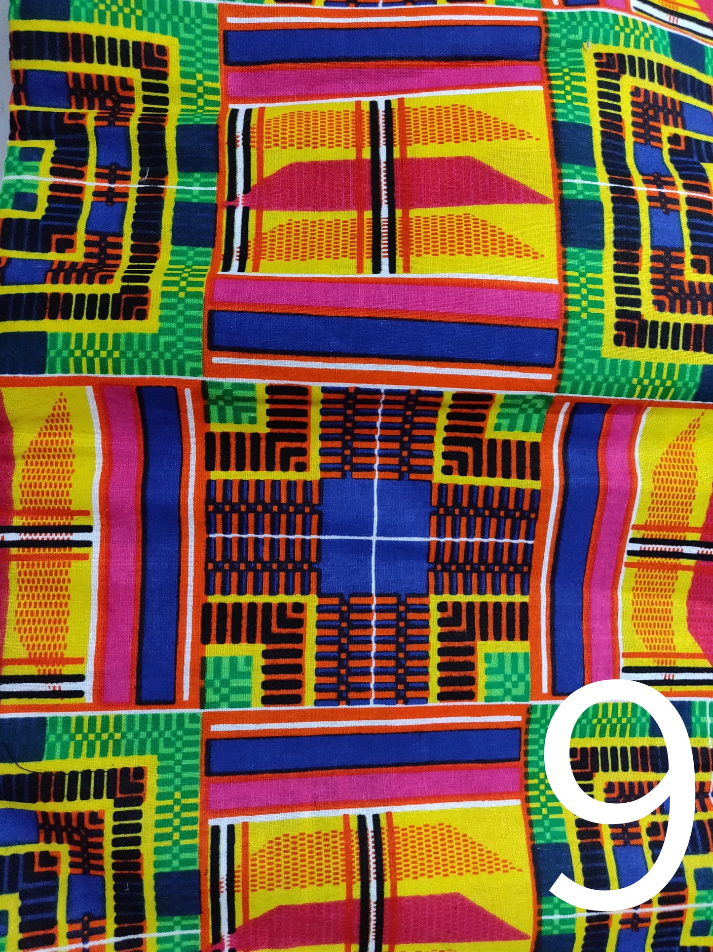 E N I D A S O - African Print Fabric Mask