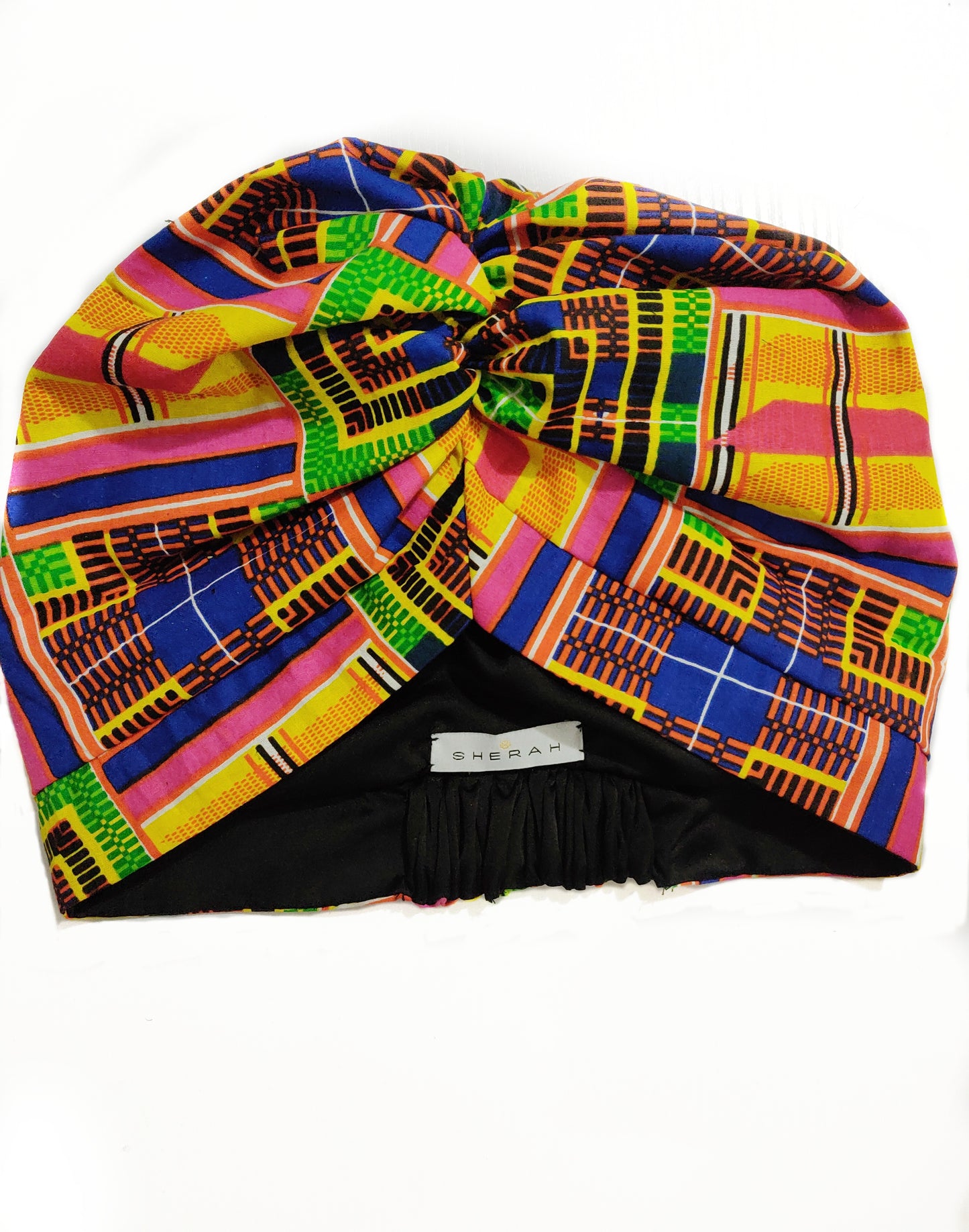 N Y A S A - African Print Turban Hat
