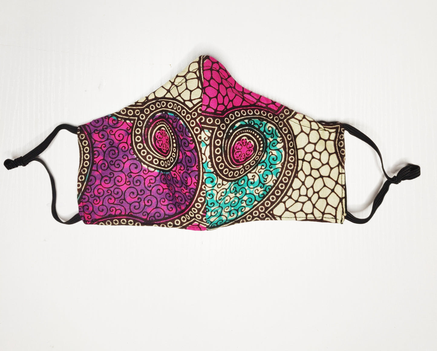 E N I D A S O - African Print Fabric Mask