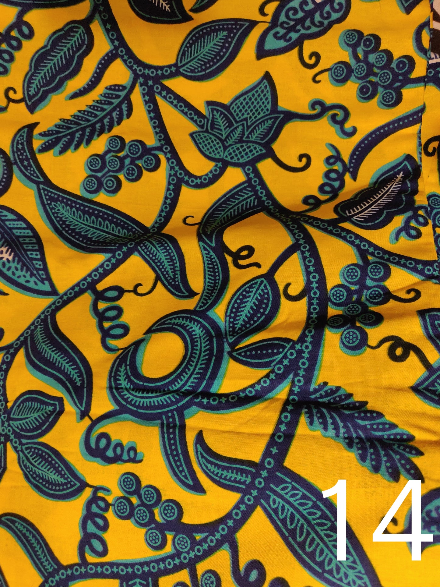 E N I D A S O - African Print Fabric Mask