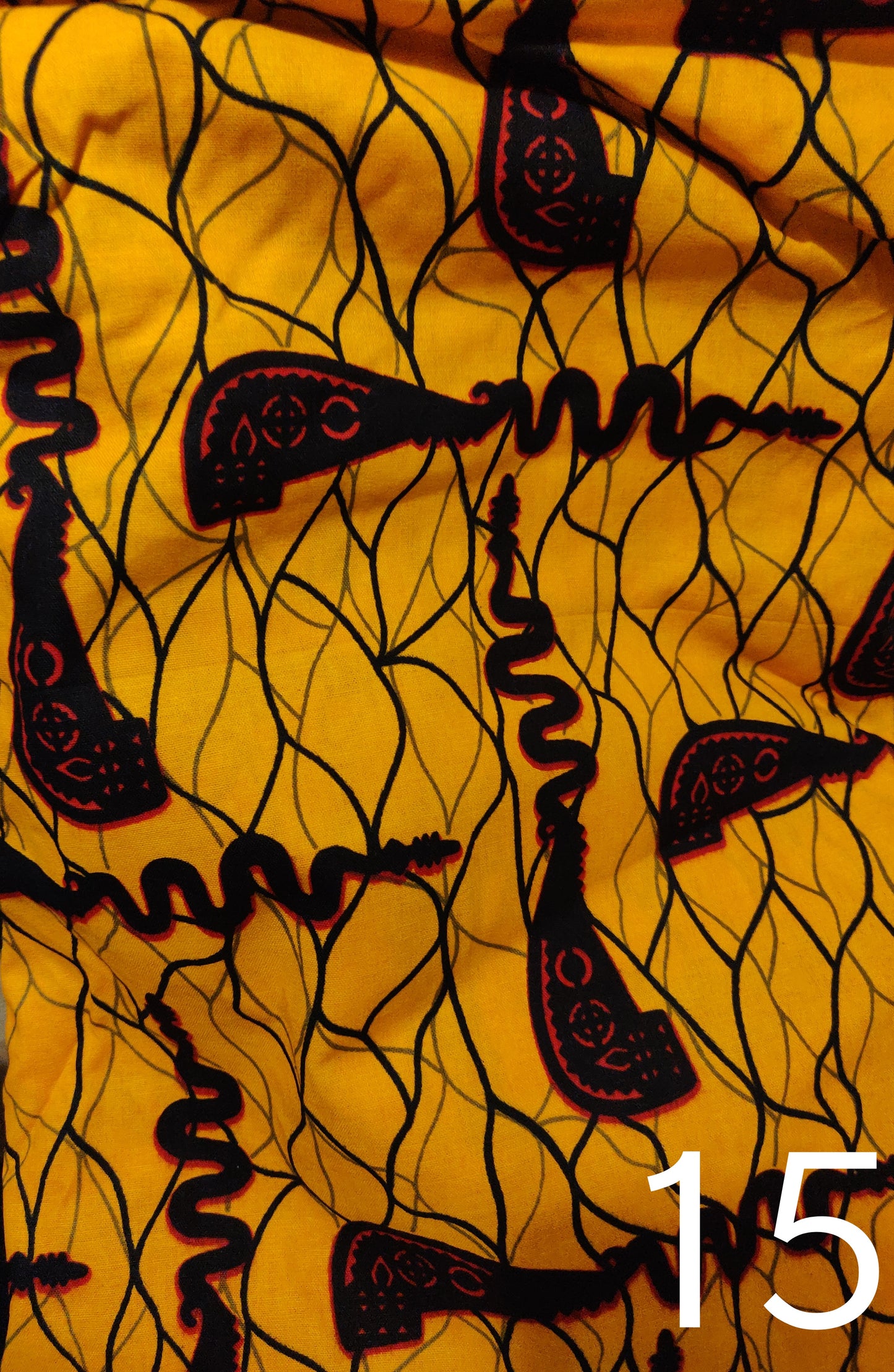 E N I D A S O - African Print Fabric Mask