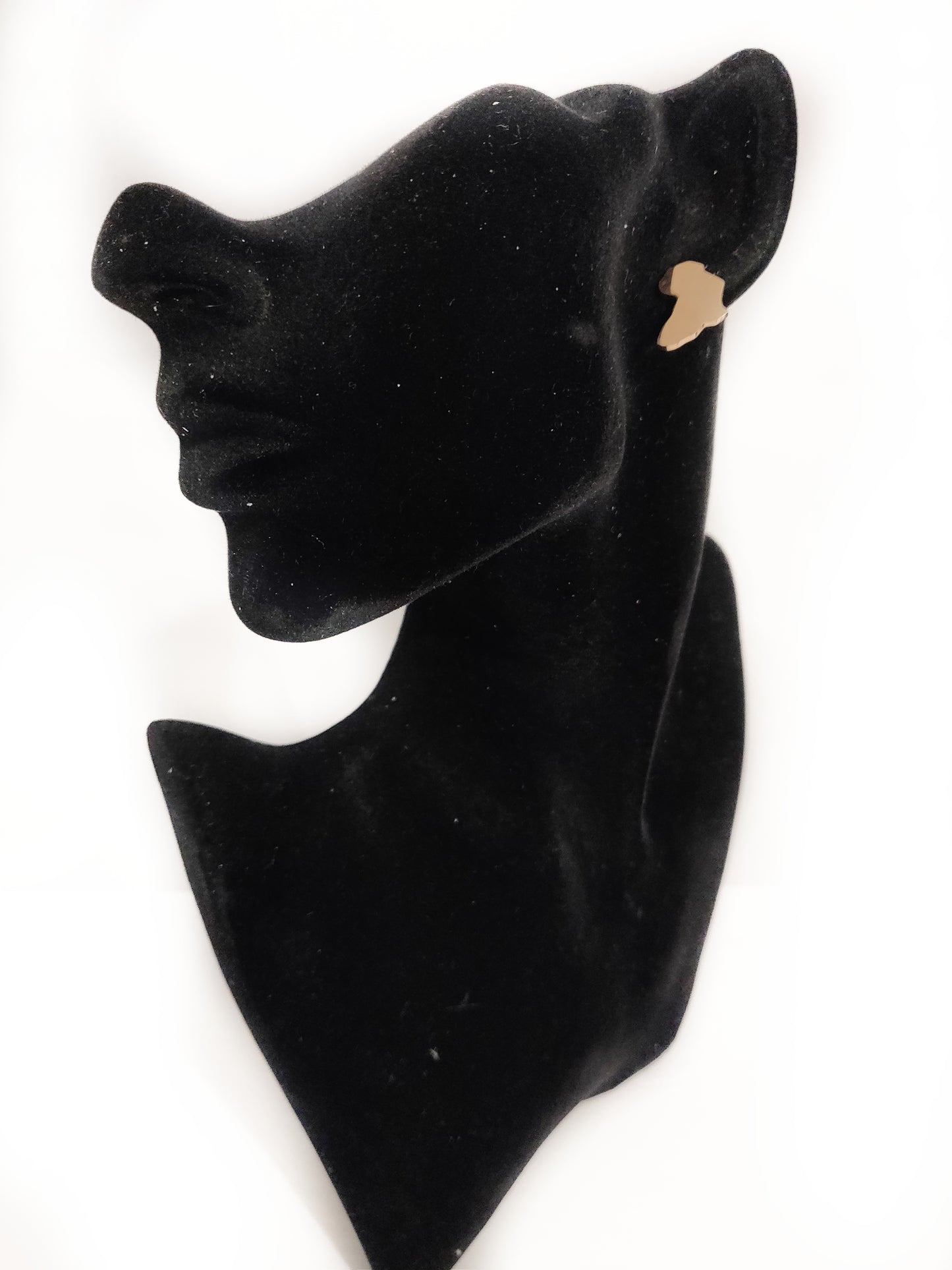 B I B I M I N E - Africa Map Stud Earrings