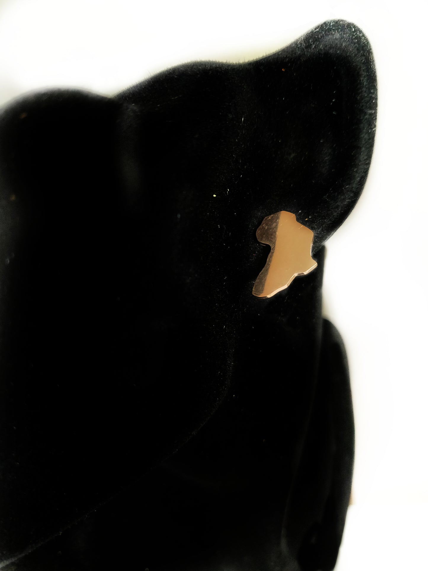 B I B I M I N E - Africa Map Stud Earrings
