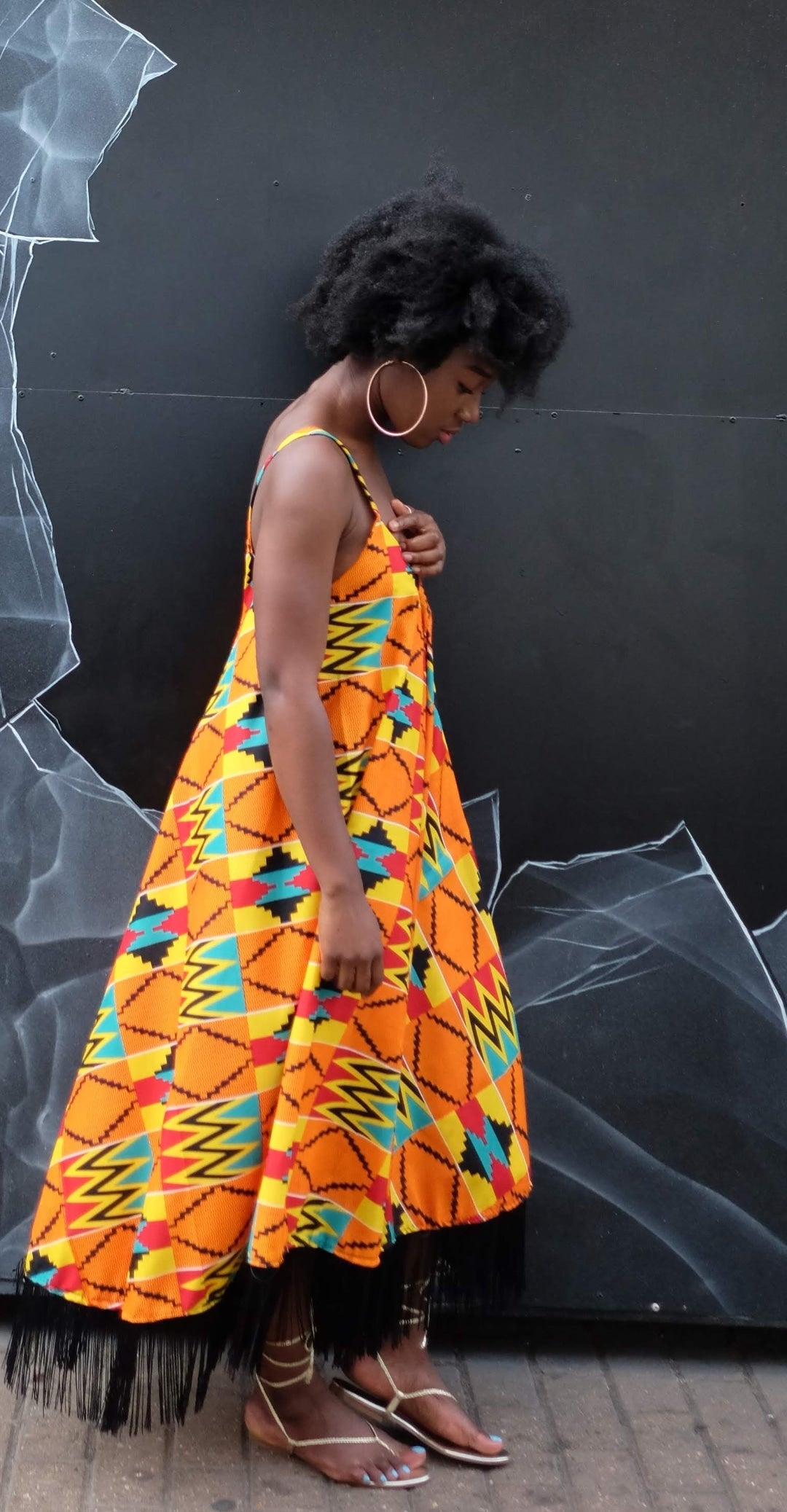 L A N T H E - Circle Dress