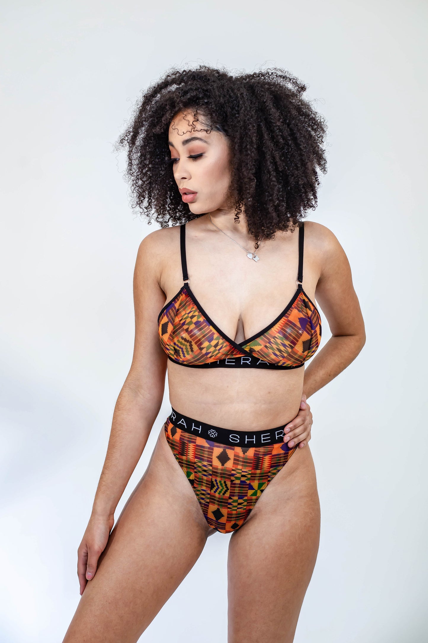 Kandake Thong With Branded Waistband