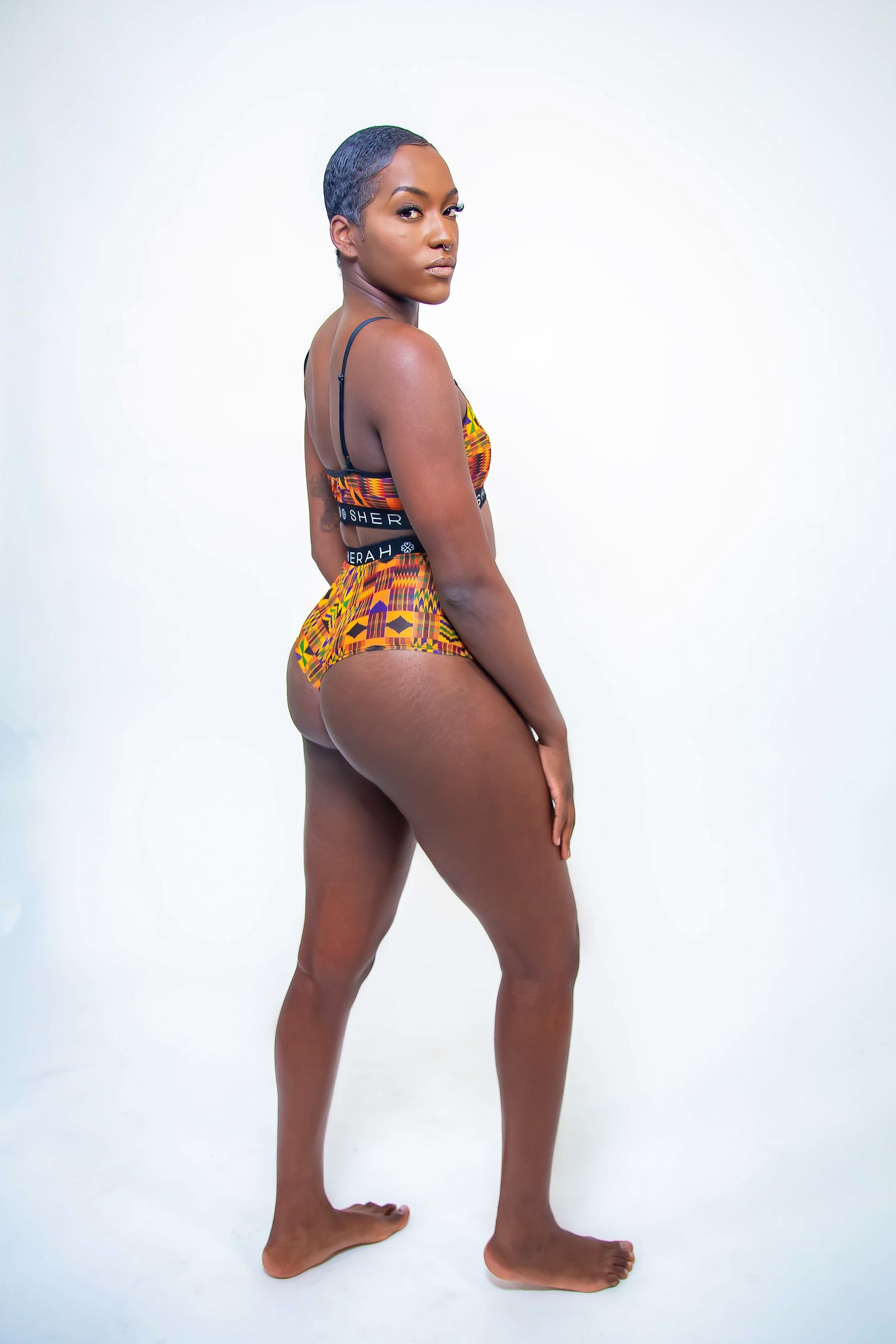 Asantewaa Lounge Crop Top Bralette
