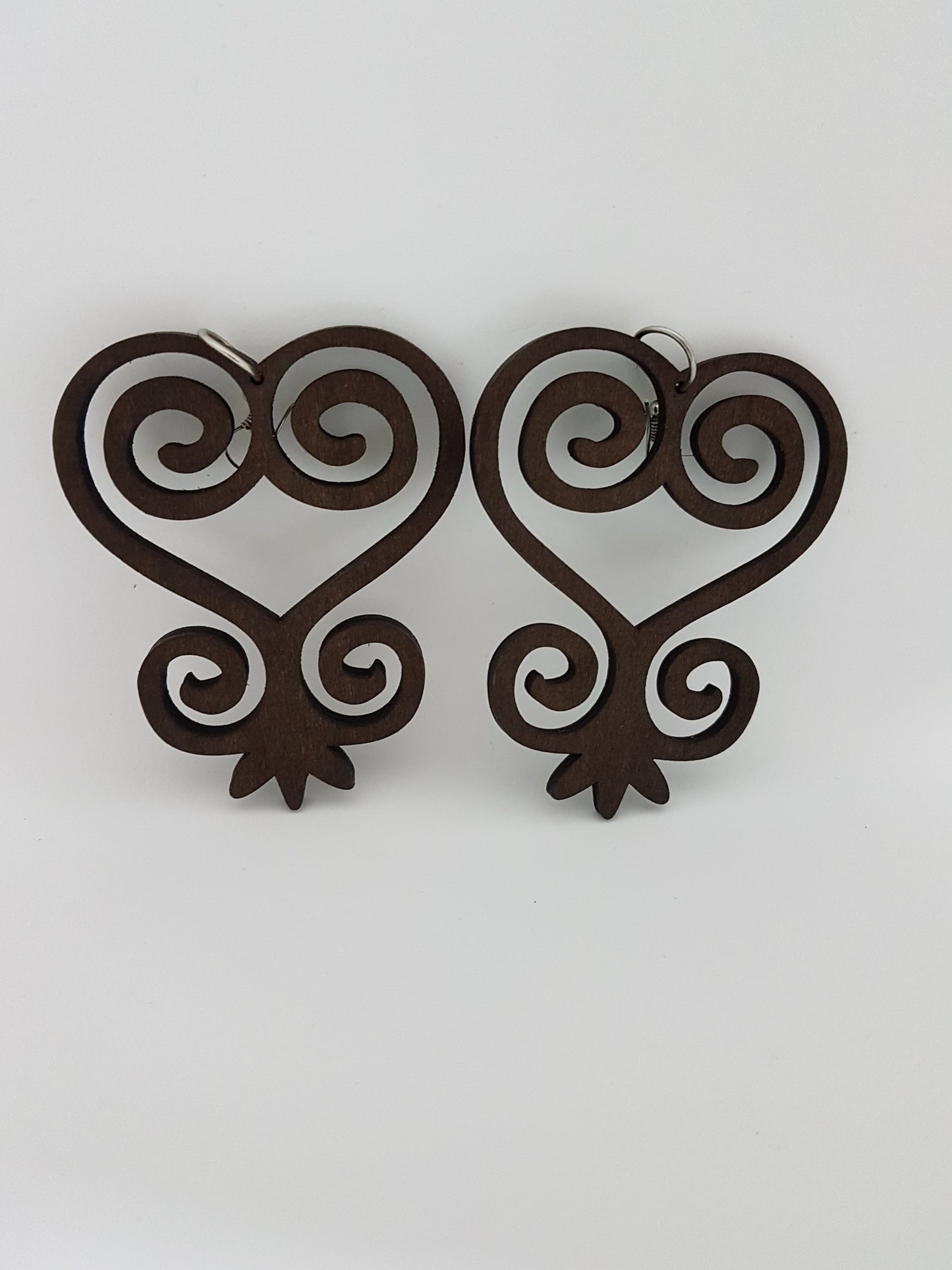 Sankofa Adinkra Symbol Earrings