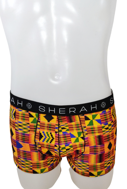 Regalia Men's Kente Print Boxers Three pack