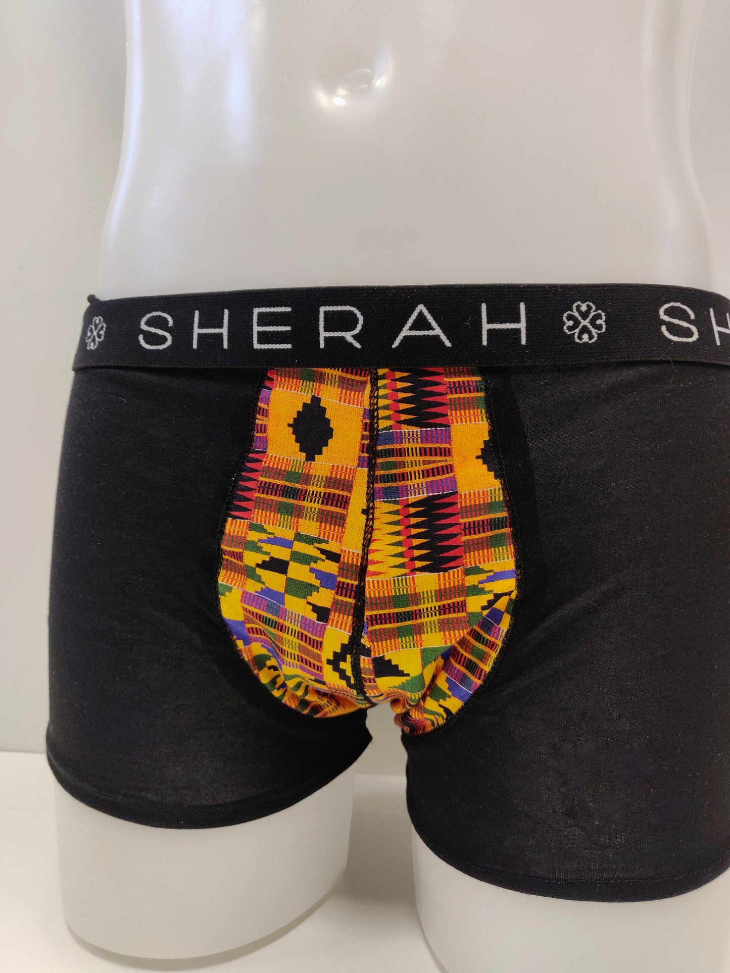 Regalia Men's Kente Print Boxers Three pack